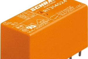 Relé 24V-DC / 1x250V AC/16A Schrack-RT314